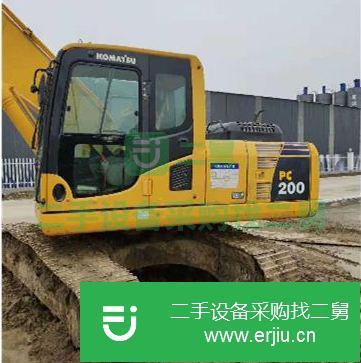 山東出售二手小松PC200挖掘機