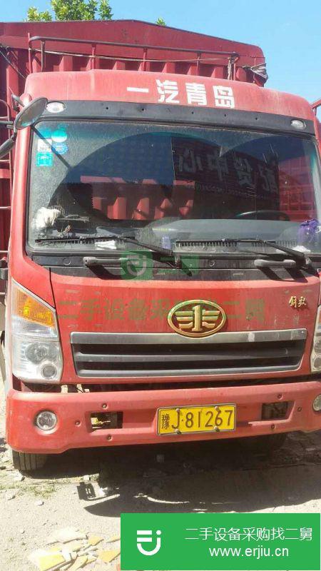 山東出售二手青島解放載貨車