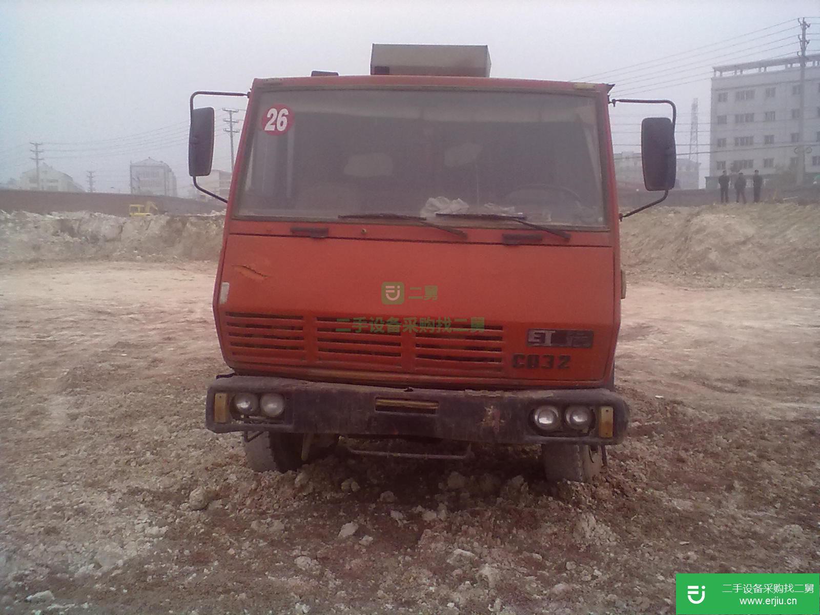 湖北出售二手紅巖后八輪工程車