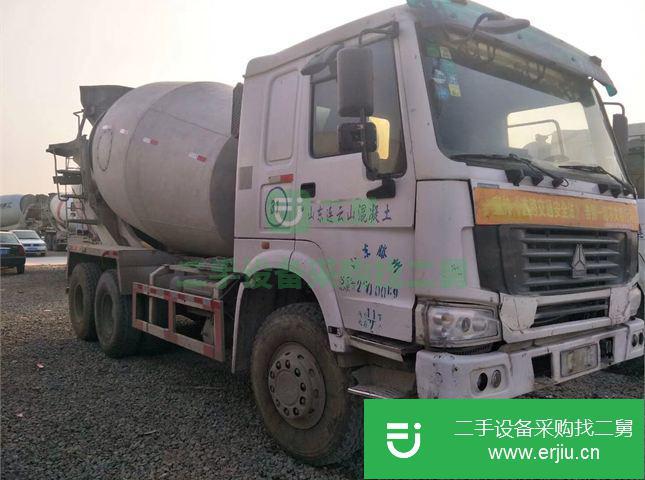 山東出售二手中國重汽攪拌車