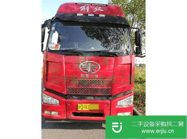 江蘇出售二手青島解放JH6廂式貨車
