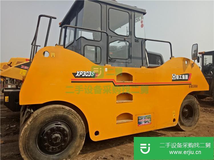 上海出售二手膠輪壓路機
