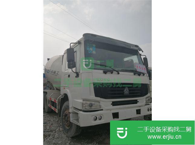山東出售二手豪沃混凝土攪拌車
