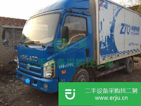 湖北出售二手福田輕卡廂式貨車