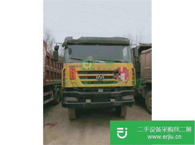 山西出售二手上汽紅巖前二后八自卸車