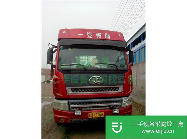 河北出售二手青島解放載貨車