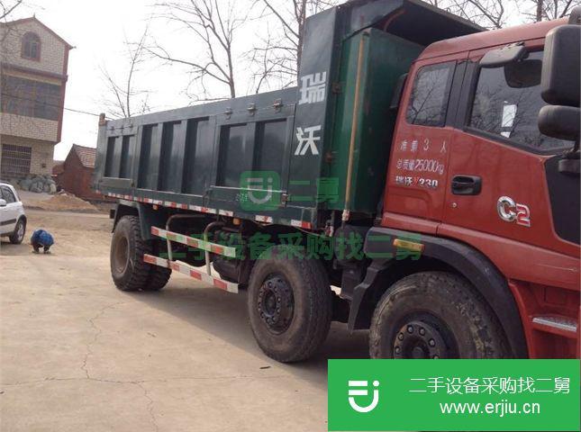 江蘇出售二手福田瑞沃前四后四自卸車