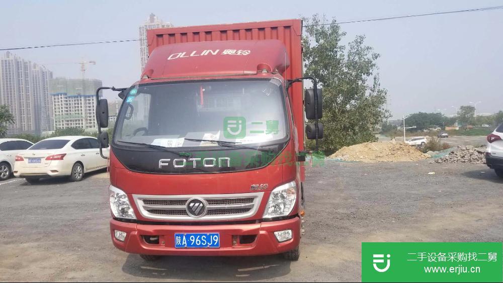 陜西出售二手奧鈴箱式貨車