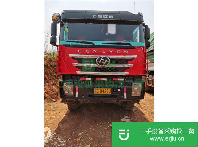 江西出售二手上汽紅巖自卸車