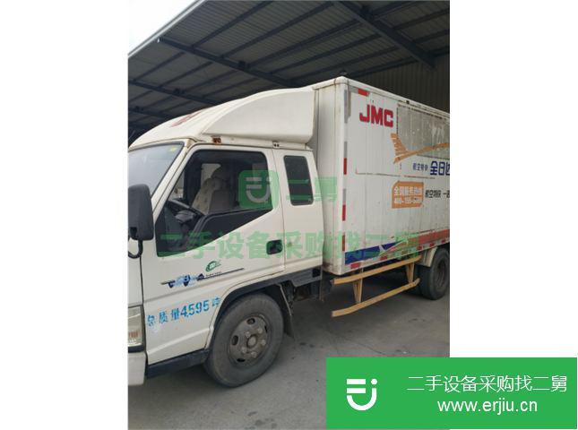 江蘇出售二手江鈴凱銳排半廂式貨車