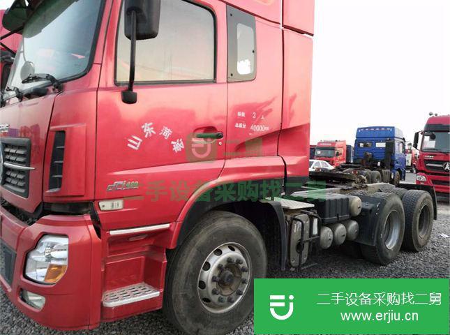 山東出售二手東風天龍牽引車420馬力