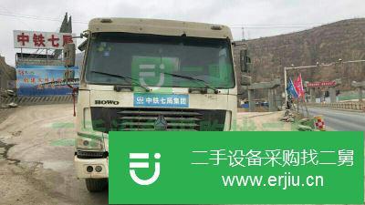 甘肅出售二手豪沃混凝土攪拌車