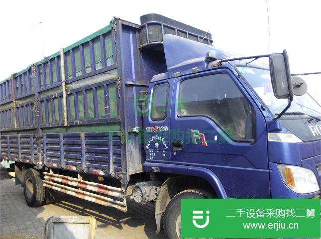 黑龍江出售二手福田重型倉棚式貨車