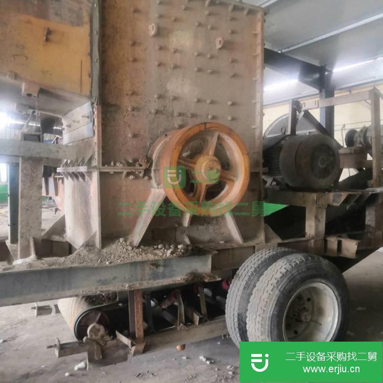 山東出售二手移動破碎機