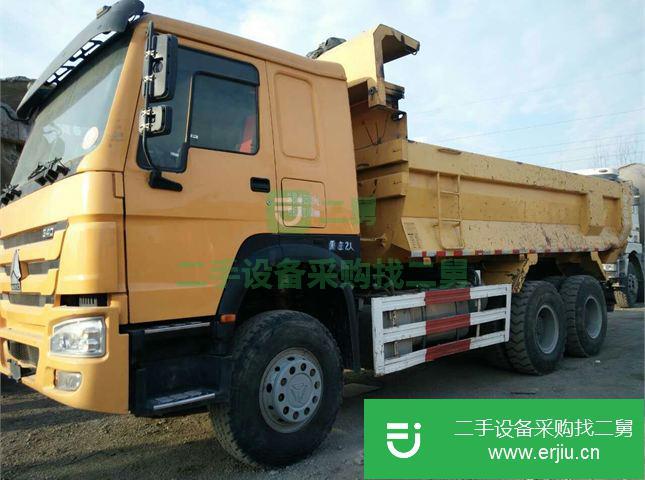 山東出售二手前二后八中國重汽豪沃自卸車