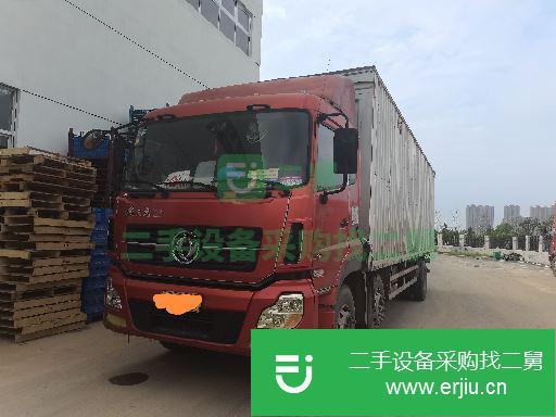 河南出售二手東風天龍前四后四廂式貨車