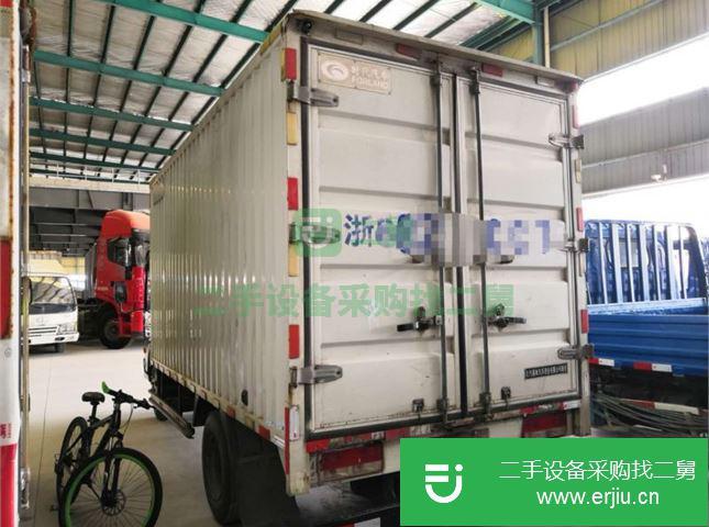 浙江出售二手福田康瑞箱式貨車