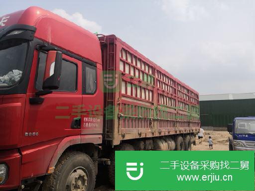 河南出售二手陜汽重卡高欄載貨車