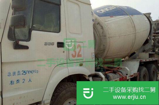 江西出售二手中國重汽混凝土攪拌車
