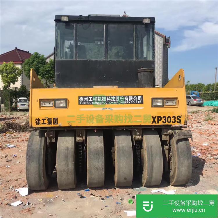 上海出售二手膠輪壓路機