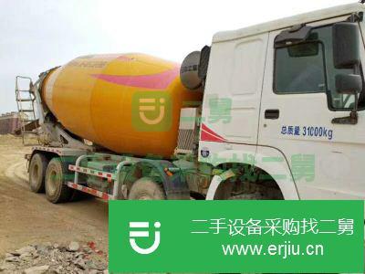 山東出售二手中國重汽攪拌車
