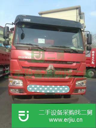 河南出售二手中國重汽豪沃前四后八自卸車
