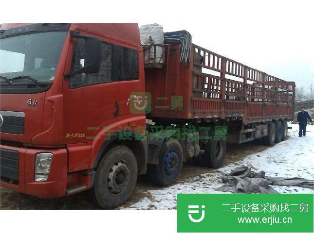 遼寧出售二手青島解放載貨車 ,336馬力