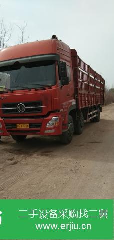 新疆出售二手東風天龍前四后四高欄貨車