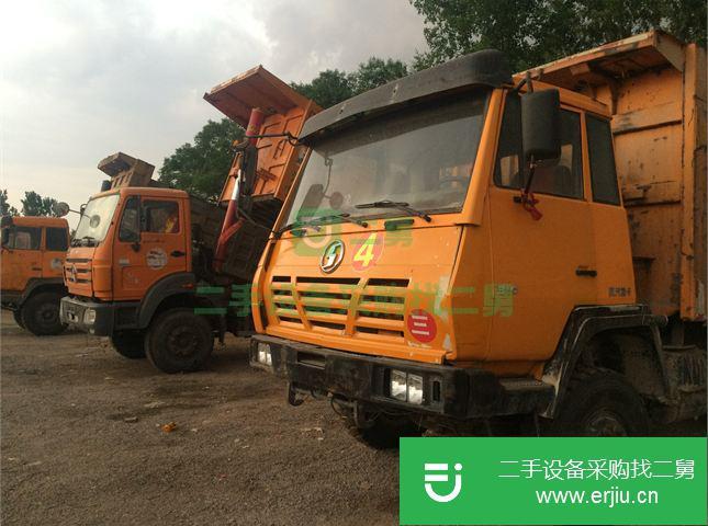 山西出售二手德龍前二后八自卸車
