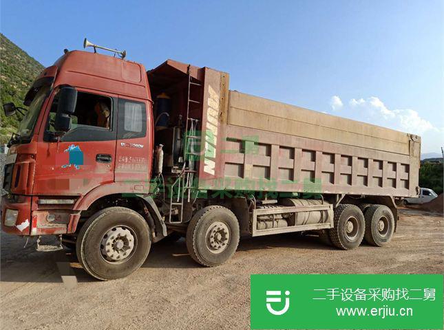 甘肅出售二手福田歐曼自卸車