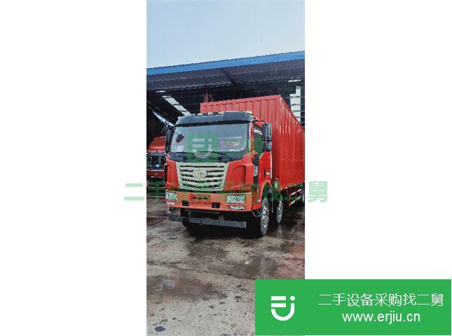 江西出售二手一汽解放廂式貨車