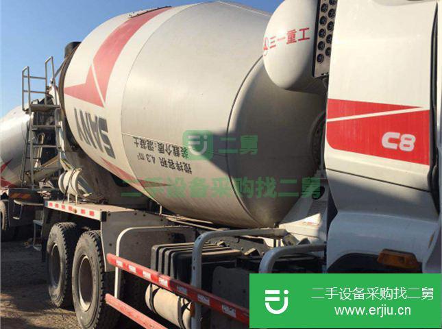 山東出售二手三一重工攪拌車