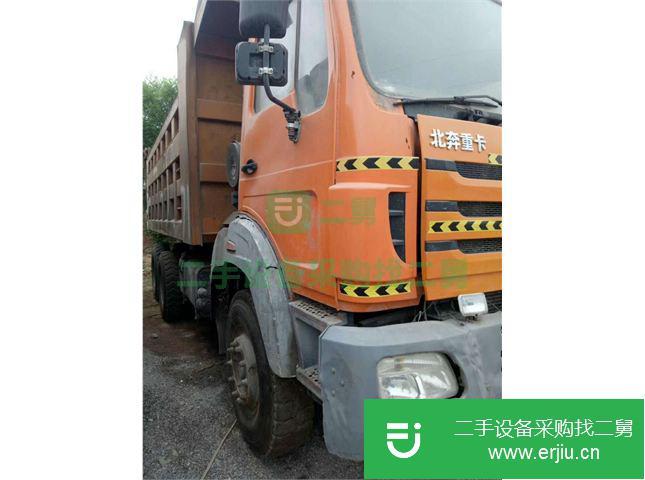 山西出售二手北奔重汽前四后八自卸車