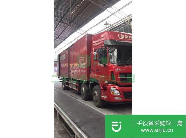 陜西出售二手東風天龍前四后四廂式貨車