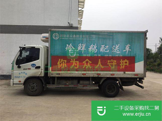 河南出售二手福田奧鈴半廂式貨車