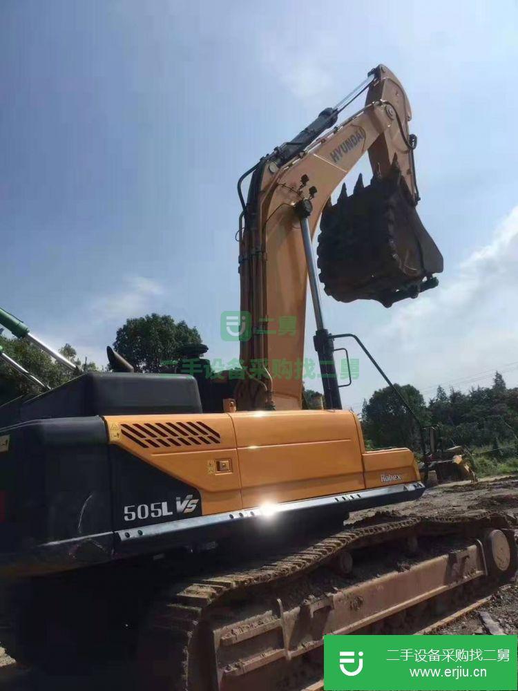 安徽出售二手現代R485LC-9挖掘機