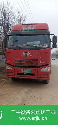 河南出售二手一汽解放J6半掛車