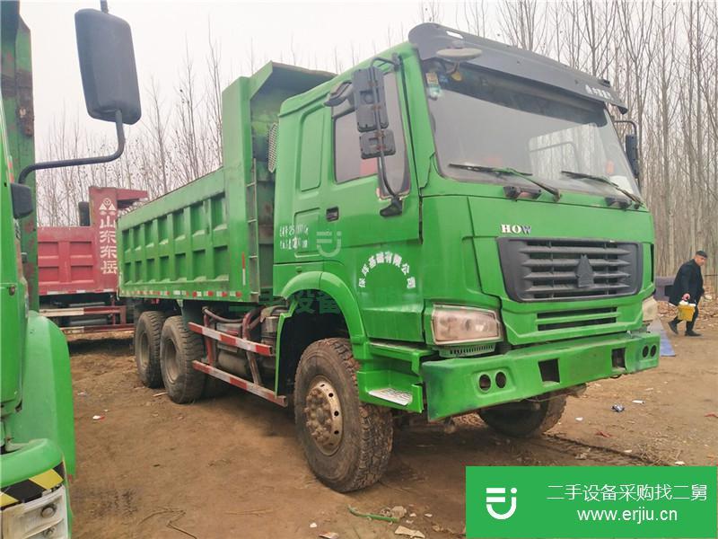 安徽出售二手豪沃后八輪自卸車