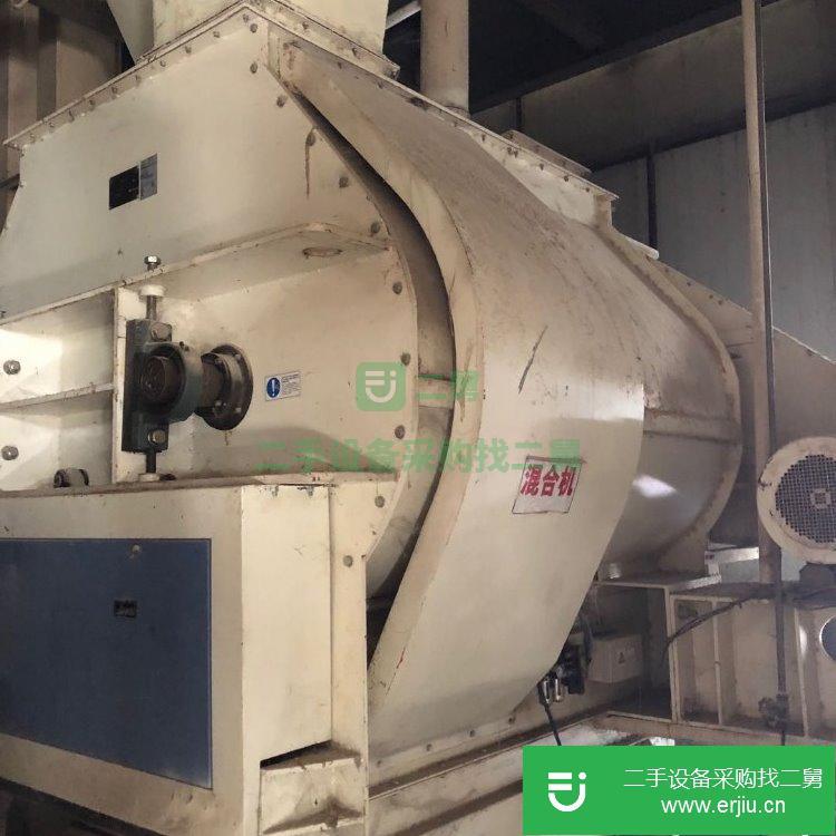 山東出售二手大型槳葉式混合機