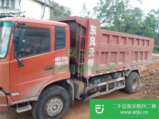 廣西出售二手東風天錦220馬力前二后四自卸車