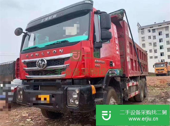 江西出售二手杰獅后八輪自卸車