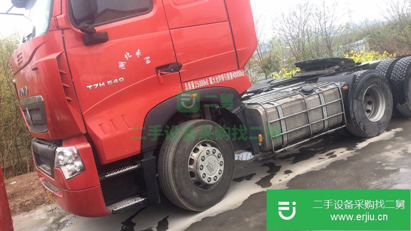 湖北出售二手重汽豪沃牽引車
