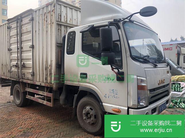 河北出售二手江淮帥鈴前二后四廂式貨車