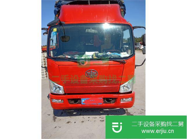 山東出售二手一汽解放J6F單排高欄載貨車