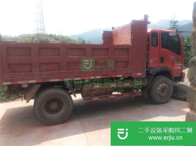 湖南出售二手重汽王牌輕型自卸車