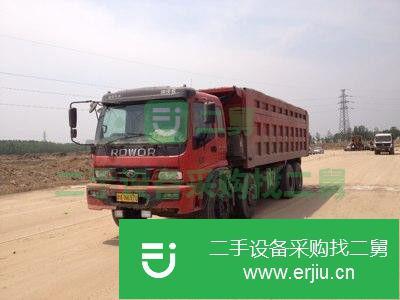 天津出售二手福田瑞沃自卸車