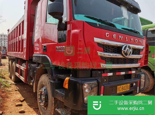 江西出售二手上汽紅巖自卸車