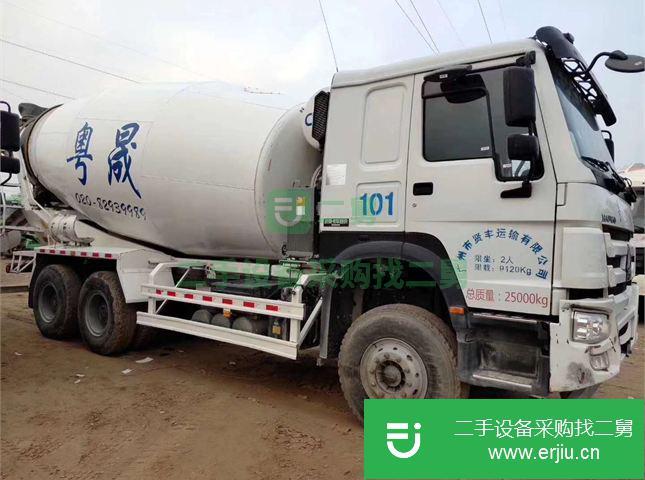 山東出售二手中國重汽攪拌車