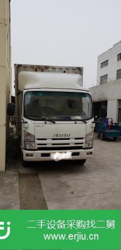 江蘇出售二手慶鈴中型廂式貨車
