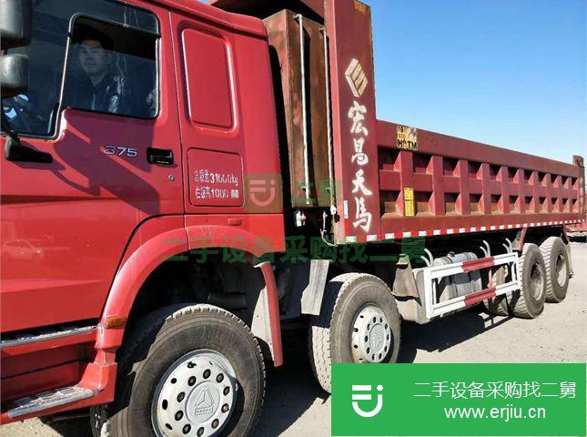 山東出售二手豪沃自卸車